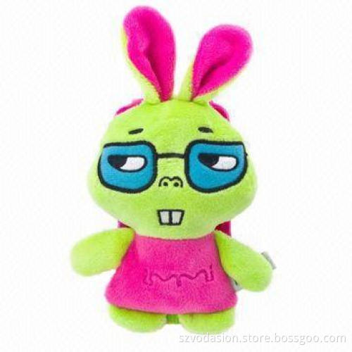 Unique super rabbit plush case for iPhone 5, made of super soft plush